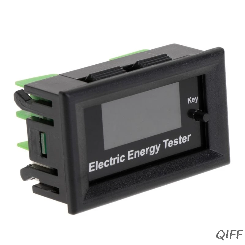 120V 20A цифровой вольтметр постоянного тока измеритель напряжения тока ЖК-тестер зарядного устройства Mar28