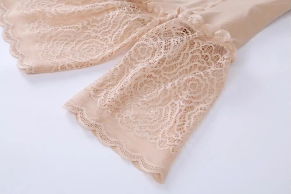 2 шт. женские безопасные короткие штаны кружевное нижнее белье из дышащего хлопка