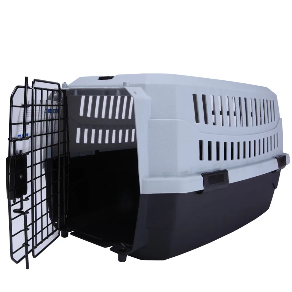 PetsMemory Pet Carrier Box Large Dog Cat Transporting Fashion Travel