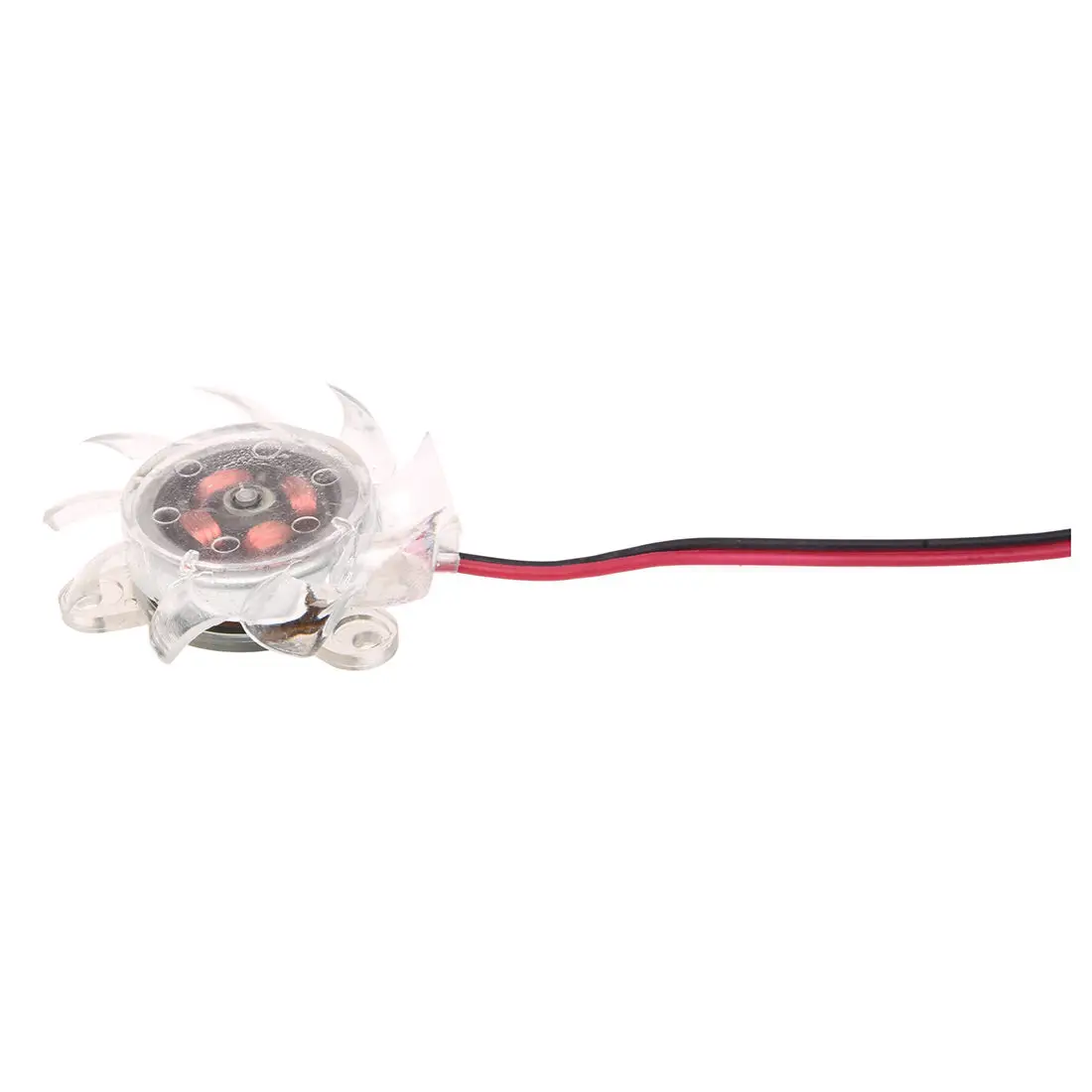 

3 x 35mm 12V Clear Plastic Computer VGA Video Cooler Card Cooling Fan