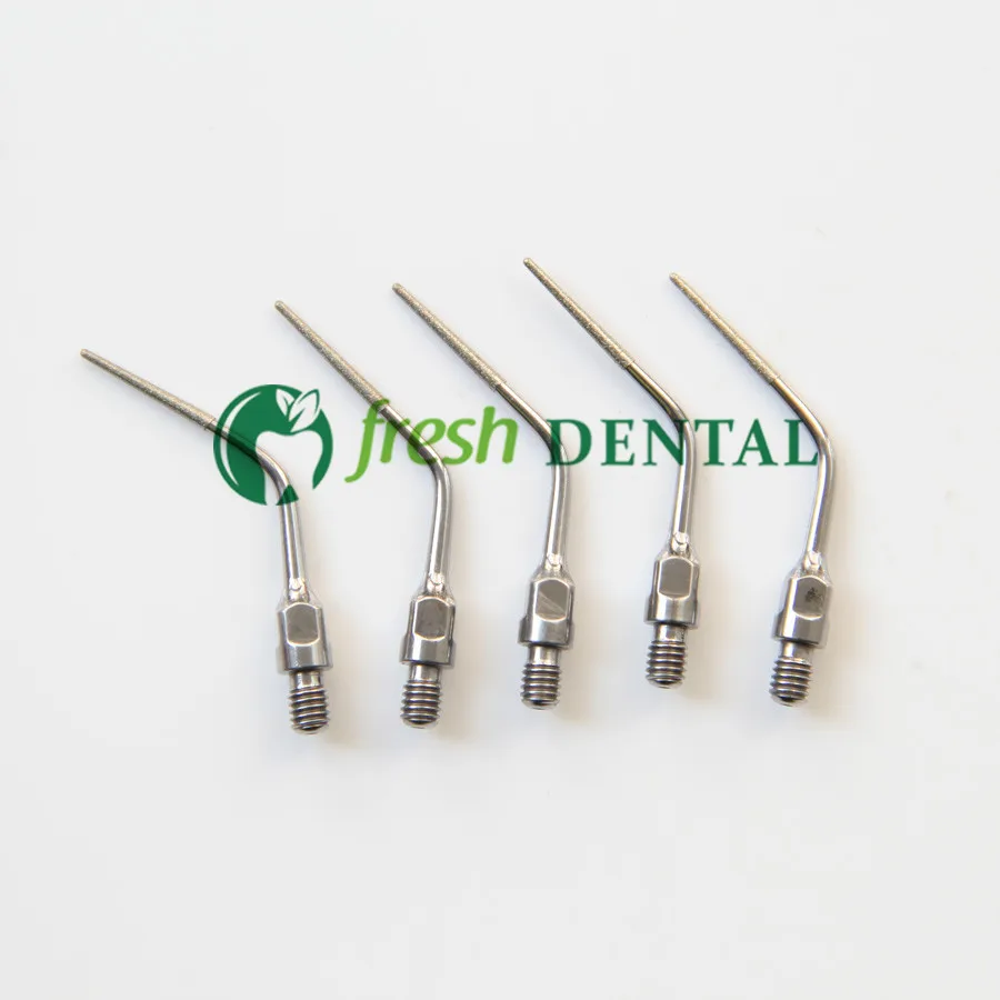ponta de diamante 5 pcs dental ultrasonic scaler dicas es3d Novidade dental ultrasonic scaler endo revestido fit sirona es3d 5 es3d nova dental diamante ultra-sônico revestido endo
