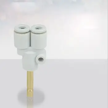 

tube size 8mm to 10mm type plastic gray One-touch Fitting / air fitting Plug-in "Y"