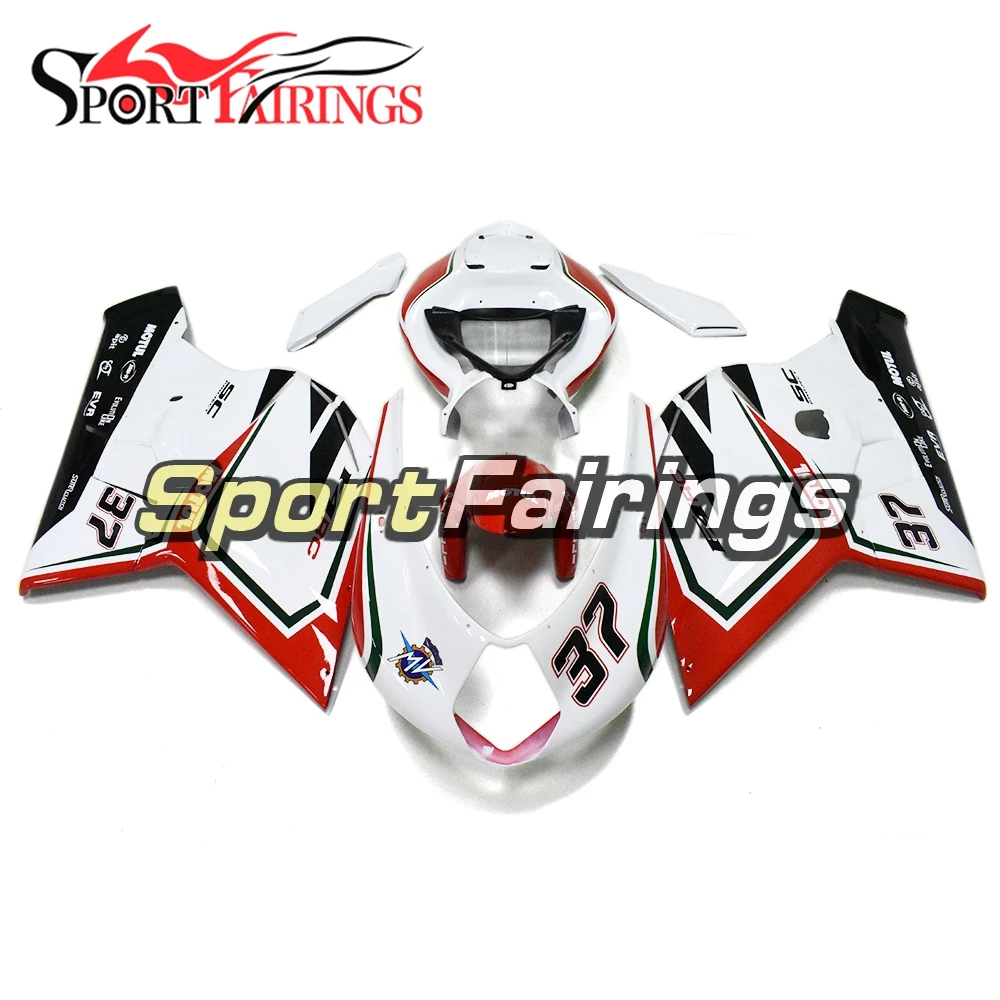 

ABS Plastic Motorcycle Full Fairing Kit For MV AGUSTA F4 2000 - 2009 02 03 04 05 06 07 08 Cowlings White Red Bodywork Carenes