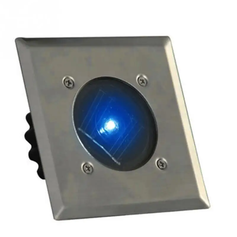 

LED solar Underground Light Solar Power Buried Light Under Ground Lamp Stainless Steel Path Garden Lawn Yard pavement Lighting