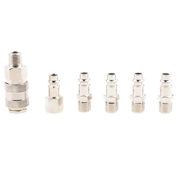 

1/4" BSP Air Compressor Coupler Fittings Line Hose Connector Quick Release