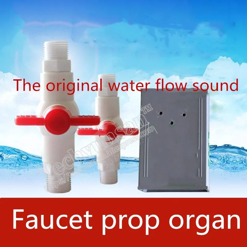 

Takagism game real life human chamber room escape prop live secret mysterious faucet Turn off sound of running water unlock