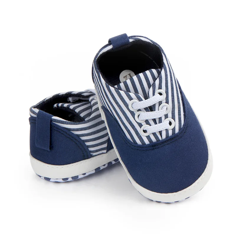 Chaussures En Coton Pour Bebe Garcon De 0 A 18 Mois Avec Bretelles Couleurs Melangees Aliexpress