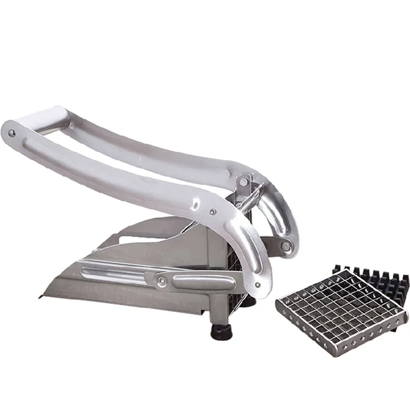 

Stainless Steel French Fries Cutter Potato Chips Peeler Cutters Vegetable Fruit Shredder Slicer Handle Gadget Kitchen Tool