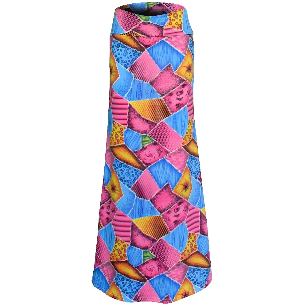 Женская Длинная пляжная юбка Европейский стиль с принтом тонкая посылка длинные юбки 94016 DX