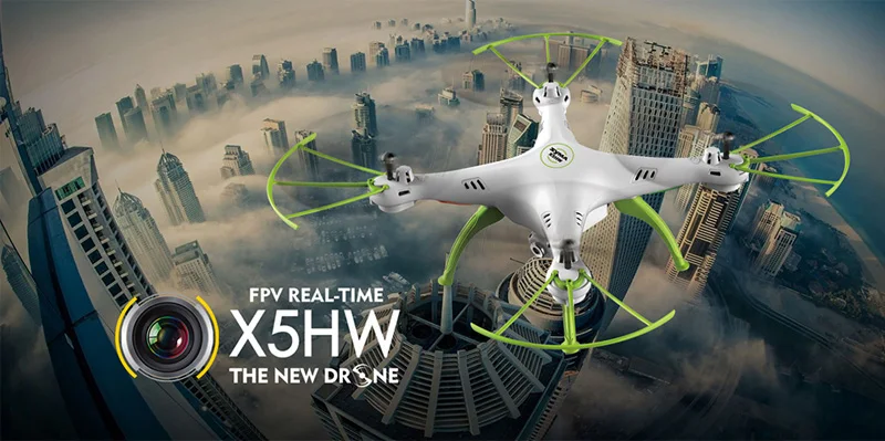 Original Quadrocopter SYMA X5HW Wifi FPV Drone With 0.3MP HD Camera 360 Eversion Real-Time Remote Control RC Helicopter Kid Gift (19)