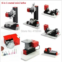 DIY mini metal lathe machine,metal milling tooling metal mini lathe,For Soft Metal like aluminum and copper.