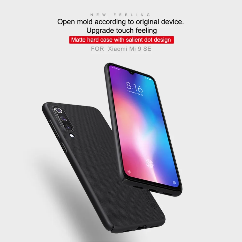 Xiaomi mi 9 SE чехол Nillkin Super Frosted Shield Had задняя крышка Ультратонкий чехол для телефона для Xiaomi mi 9 mi 9 SE Nilkin матовый чехол