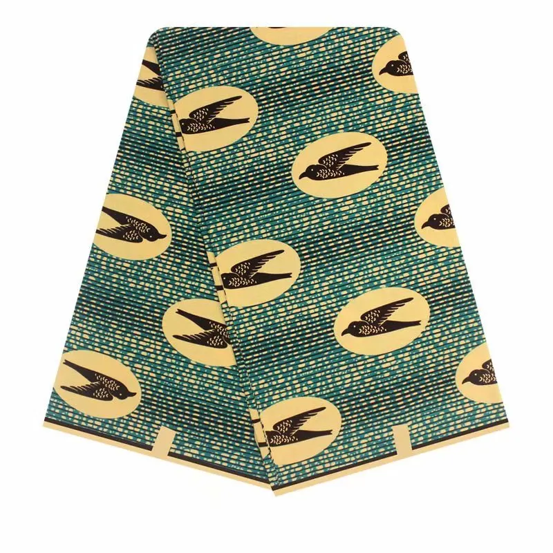 Новая Мода Африканский Воск Печать Ткань Лучшая цена настоящий голландский анакра Дашики настоящий воск на 6 ярдов