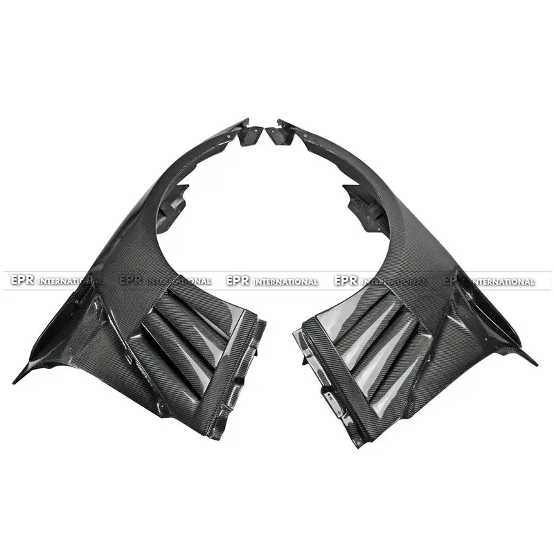 Nissan GTR R35 EPA Front fender with carbon louver fin (Inc 6 fins, side maker use F51 Fuga) FCF(3)_1