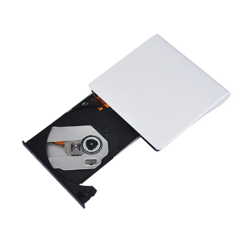 New Portable Ultra-thin External CD Drives DVD Player USB3.0 External DVD Recorder CD-ROM Player fo