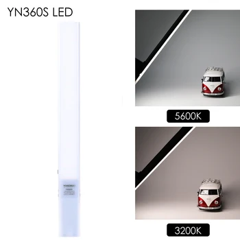 

YONGNUO Updated YN360S Ultra-thin Handheld Ice Stick LED Video Light 3200k to 5500k Phone App Control LED Fill Lighting Stick