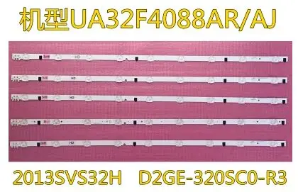 

100%New 5 PCS*9 LEDs 650mm LED backlight D2GE-320SC0-R3 2013SVS32H for samsung UA32F4088AR CY-HF320AGEV3H UE32F5000