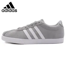 Оригинальный инновационный 2018 Adidas COURTSET Женская Классическая Уличная обувь удобная носимая спортивная обувь хорошего качества AW4209