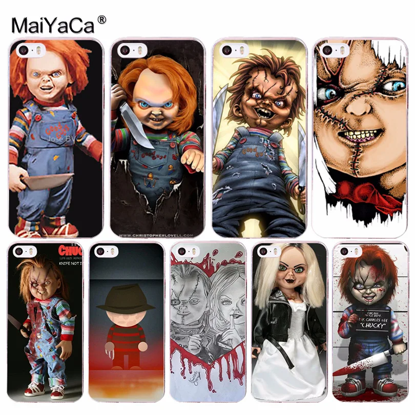 

MaiYaCa Charles Lee Ray Chucky Doll Luxury Protector phone Case for Apple iPhone 8 7 6 6S Plus X 5 5S SE 5C 4 4S Cover