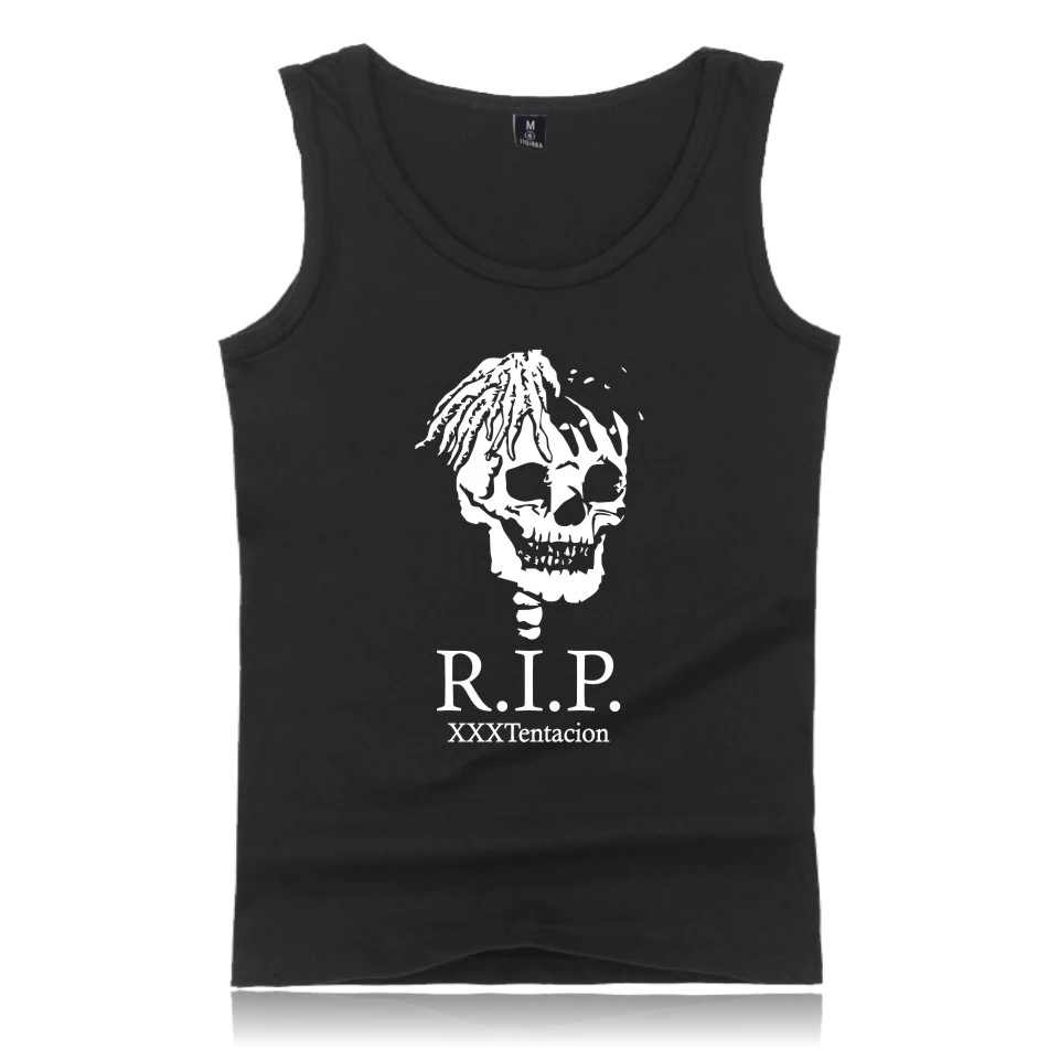 

Xxxtentacion BILLBORD Print Gym Tank Tops Pullovers ENERGETIC XXX Tank Tops Men Reflective Vest Jahseh Dwayne Onfroy Shirts