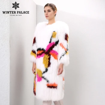 

2016 fashion style windmill decorative pattern fox coat fox popular style fur coats for women designer style fox fur winter coat