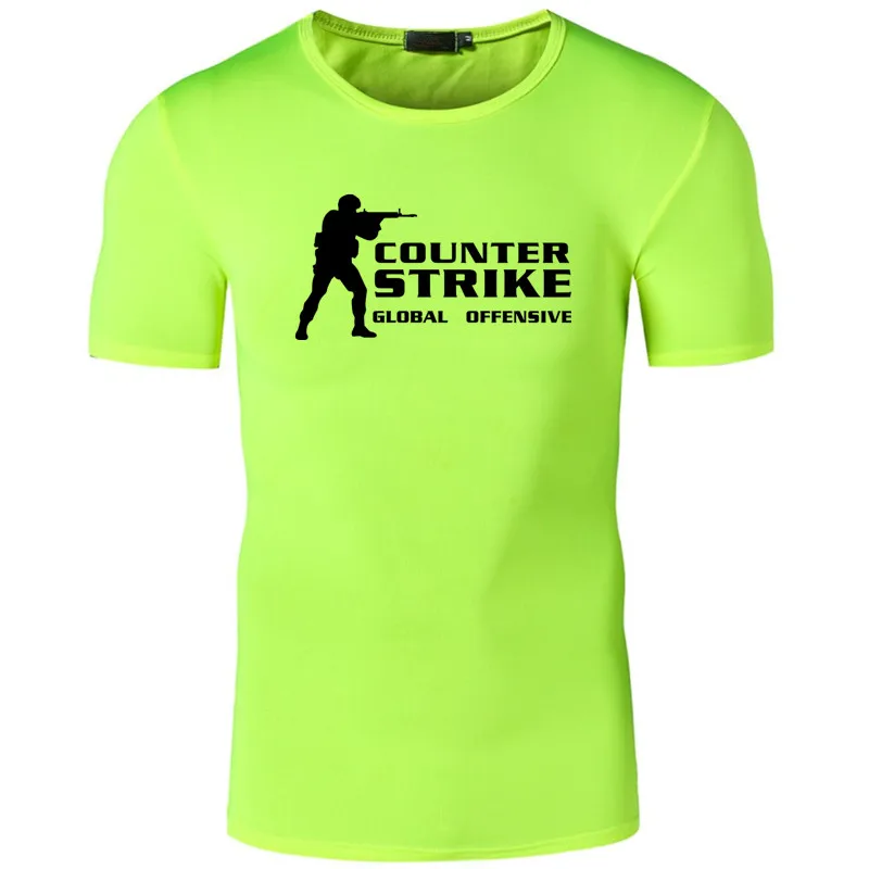 

CS GO Gamers Men t shirts summer new csgo men t -shirt high quality top tees brand clothing hip hop Quick Dry Casual Tees