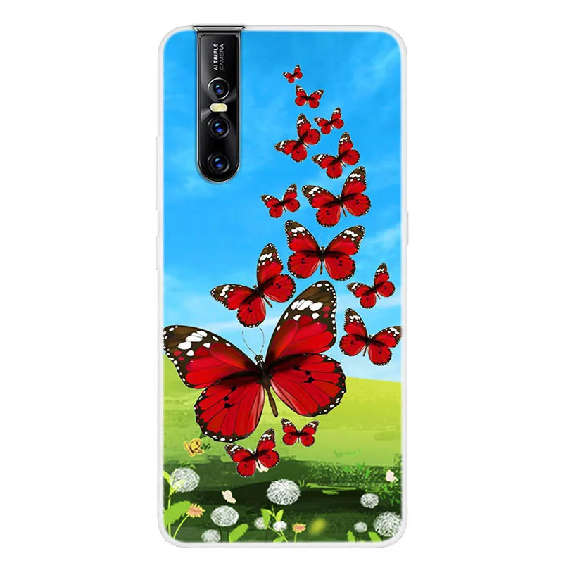 271894-VIVO V15 PRO 现代风软壳-蝴蝶飞
