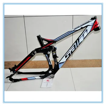 

SALTO Mountain Bike Shock Absorber Bicycle Aluminum Alloy Track Frame Full Suspension MTB Frame Soft Tail Downwill Bike parts