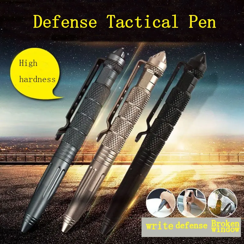

Tactical defense pen outdoor car broken window escape equipment metal pen women's self-defense supplies