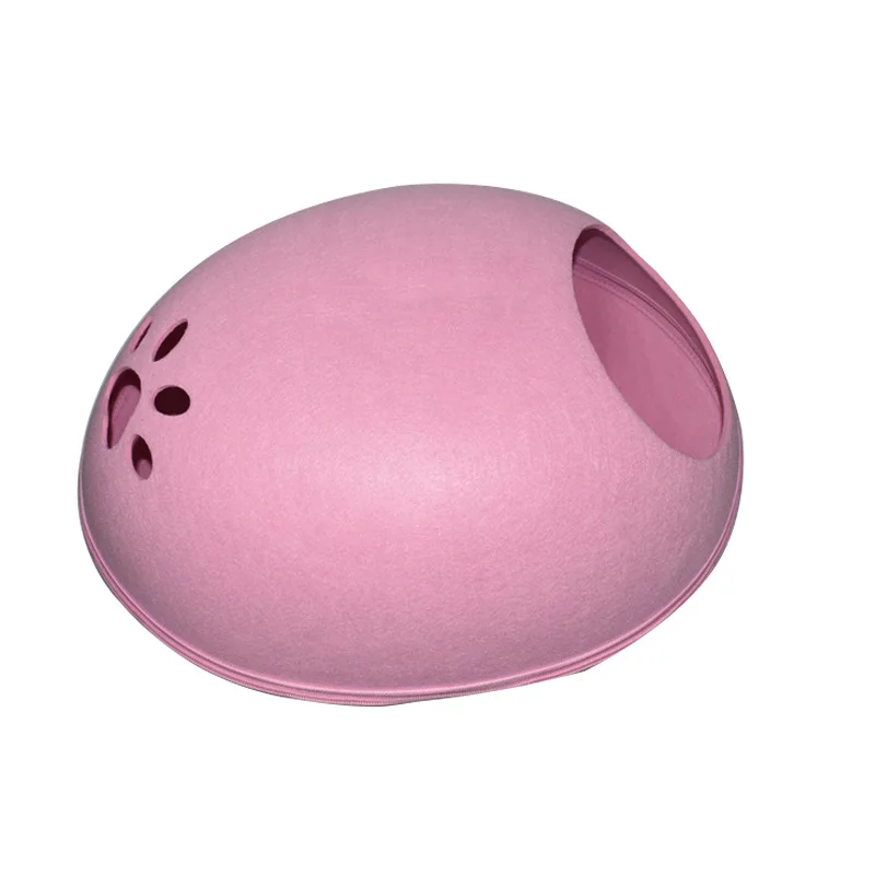 Portable Cat House Cave Sleeping Bag Zipper Egg Shape Felt Cloth Pet House Nest All Season Use Dog Cat Bed Comfortable Portable Cat House Cave Sleeping Bag Zipper Egg Shape Felt Cloth Pet House Nest All Season Use Dog Cat Bed Comfortable