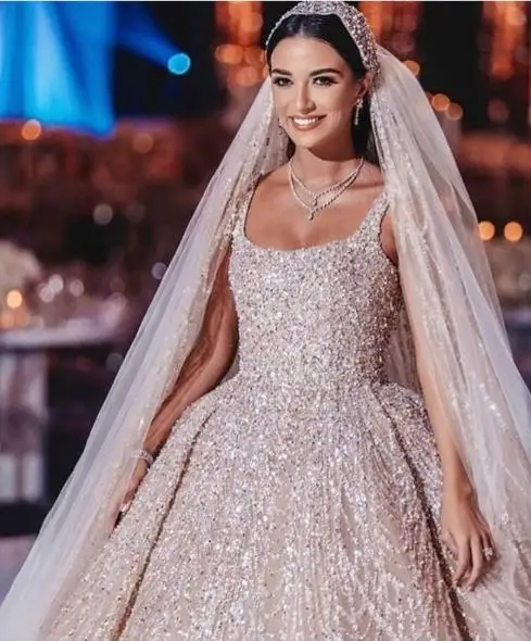 

Eslieb high-end custom made wedding dress ball Gown Wedding dresses