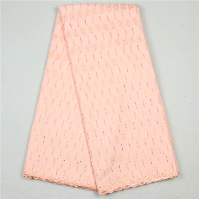 

Newcoming african swiss voile lace fabric high quality satin sitch lace fabric for clothes sewing 5yards/piece A32m241