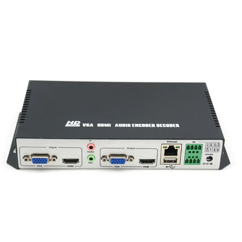 ZY-EDHV101 H.264 HDMI VGA HD 1080p кодер-декодер ip потоковая прямая трансляция поддержка HLS onvif UDP RTP для Facebook YouTube