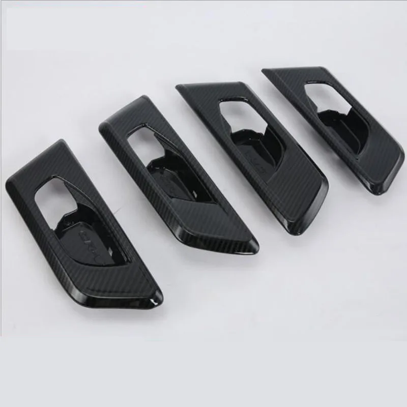 car styling 4 PCS interior Decoration Car Inside Door Handle Cover Plate Panel Trim Sticker FIT for Honda CRV CR-V 2017 2018 crv |