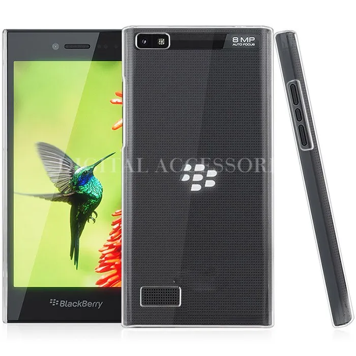 

For Pouch BB Leap Ultra Thin Transparent Dirt-Resistant Plastic Crystal Clear Hard Back Cover Case for Blackberry Leap Cases