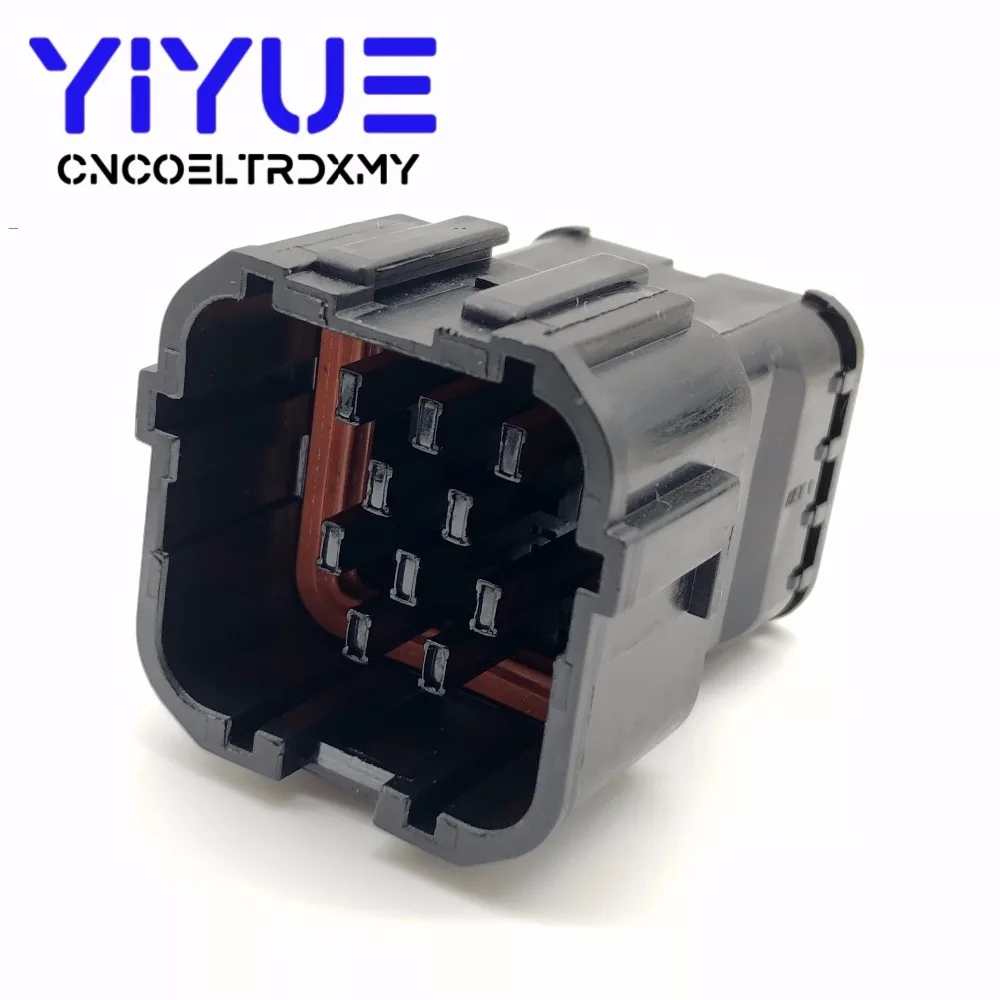 KET 5 Sets 14 Pin black Female Male Waterproof Electrical Wire Connector Plug Auto Connectors (5)