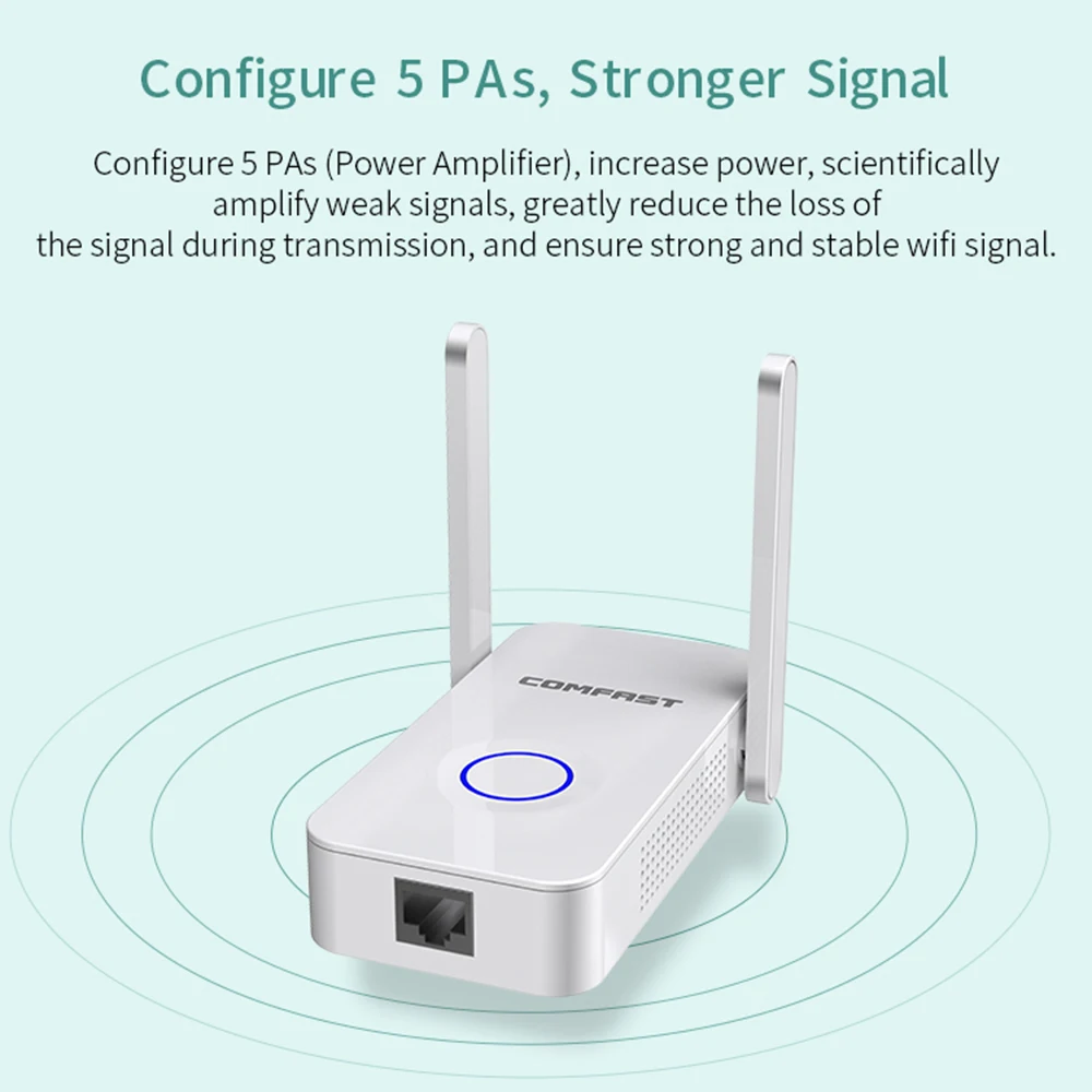 Wifi расширитель диапазона 1200 Мбит/с wifi ретранслятор Беспроводной сигнал антенна беспроводной wifi расширитель расширение сигнала wifi