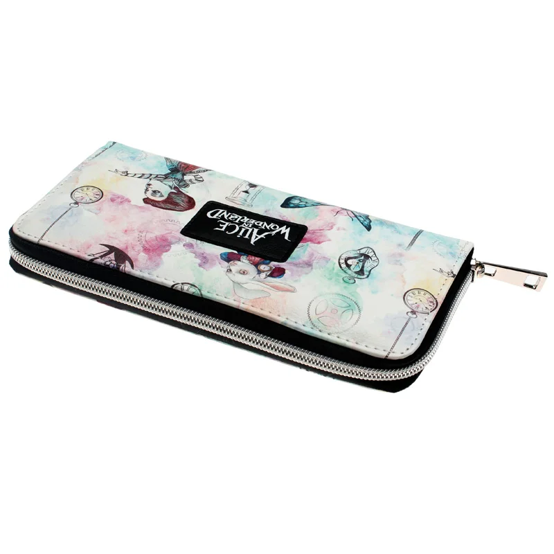 أليس في بلاد العجائب البريدي حول المحفظة أزياء النساء المحفظة مصمم العلامة التجارية محفظة سيدة حزب محافظ الإناث حامل بطاقة أليس في بلاد العجائب البريدي حول المحفظة أزياء النساء المحفظة مصمم العلامة التجارية محفظة سيدة حزب محافظ الإناث حامل بطاقة