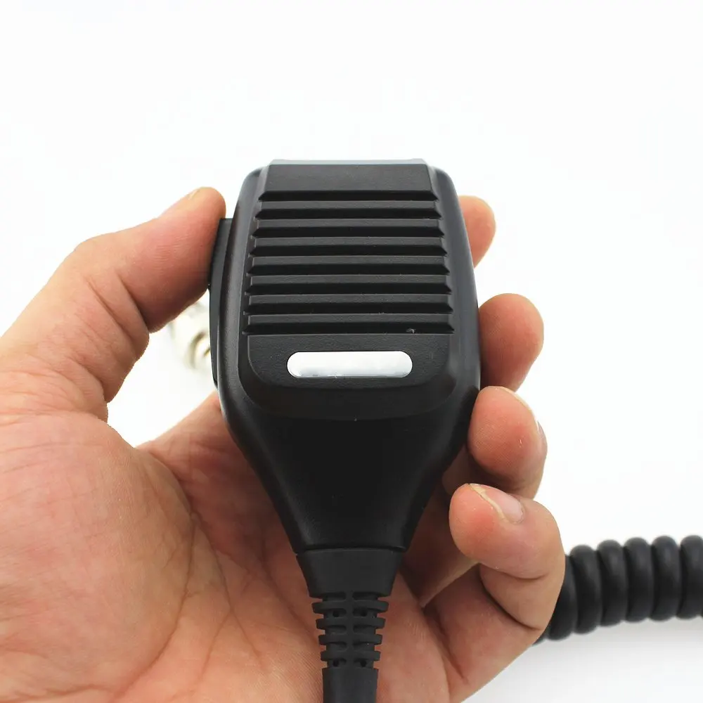 Ручной динамик с микрофоном круглый 8 контактный микрофон для Kenwood двухсторонняя