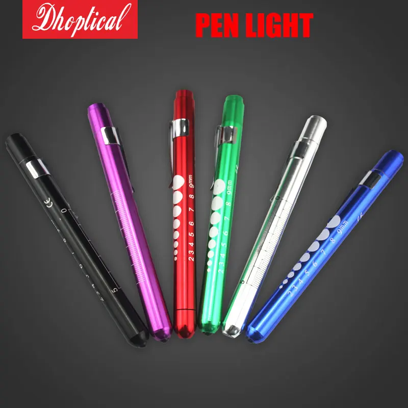 20pcs Medical EMT Surgical Penlight The Pupil Pen Light Flashlight With