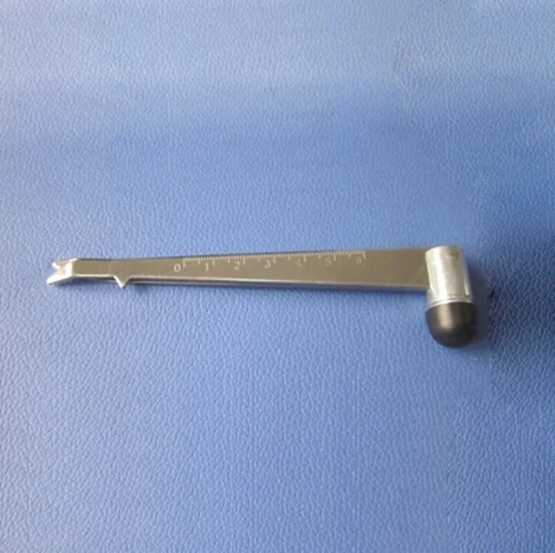 Stainless Steel Band Ruler Mallet Diagnostic Hammer Medical Buckle Check With Scale Multifunctional Bone Neuropathy Massage nbsanminse drv 6 8 10 12 check valve hydraulic carbon steel high pressure valve