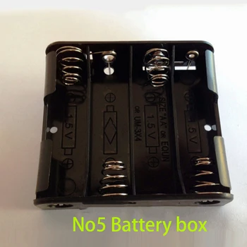 

100pcs Plastic 6V Battery Container With Plug 2A Clip Case Batteries Holder for 4x Batteries Wholesale