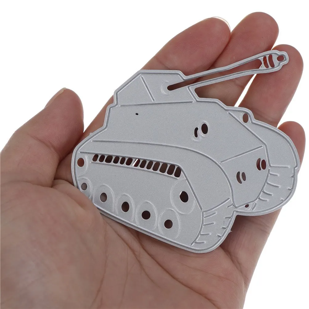 DIY Tank Design Scrapbooking Cutter Metal Cutting Dies for Photo Album Decoration Embossing Paper Card Craft