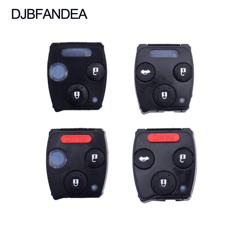 

Rubber Pad Key Shell For Honda Civic Accord CR-V Pilot Sedan Remote Car Key Fob Case Cover 2/3 Buttons Car Case Cover Fob