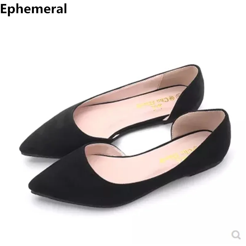 Женские сандалии Mocassim Feminino Sapatos размера плюс 48 Туфли на плоской подошве с острым