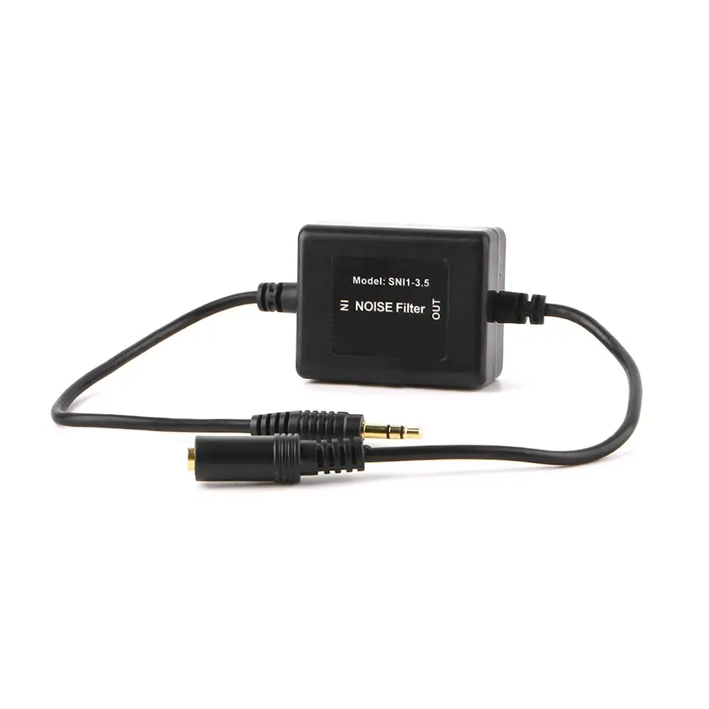 3.5mm Headphone Mini Jack Ground Loop Isolator Noise Filter Car Auido Stereo audio noise filter,car stereo accessories