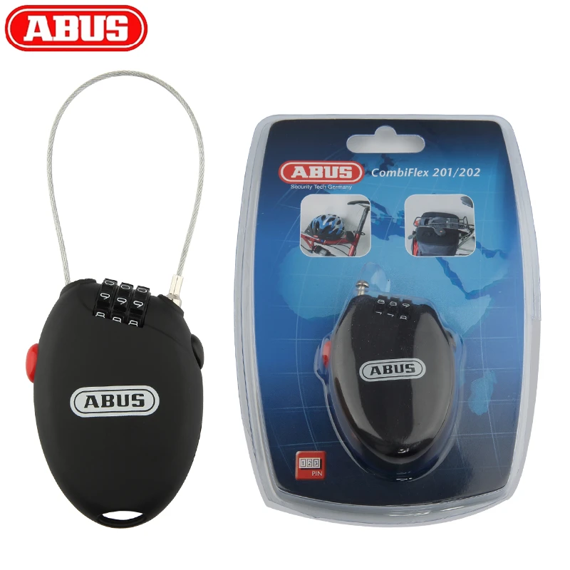 abus retractable cable lock
