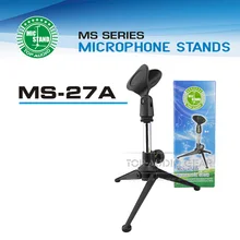 Высокое качество сверхмощный металлический штатив складной настольный конденсаторный динамический микрофон подставка держатель Регулируемая высота