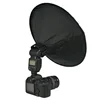 Universal 44cm-doble ronda Flash Softbox Flash Speedlite difusor Reflector para Canon Nikon Sony Metz Macro ► Foto 2/6