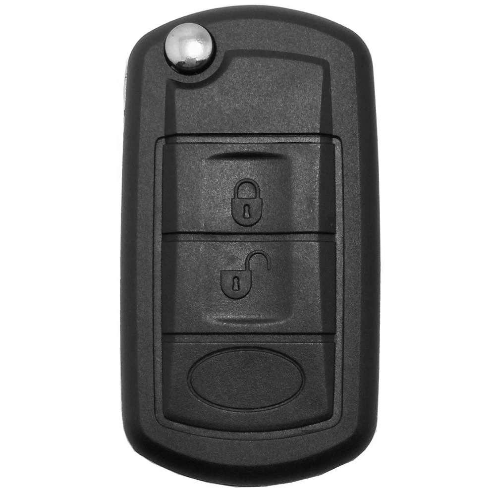 1 шт. Черный Прочный пульт дистанционного управления флип Брелок чехол замена лезвия оболочки 3 кнопки для Land Rover Discovery 3 Range Rover